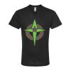 Unisex Poly-Rich V-Neck T-Shirt Thumbnail